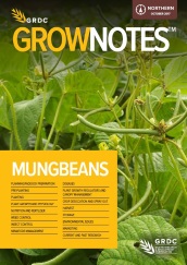 GRDC GrowNotes Mungbeans Northern cover