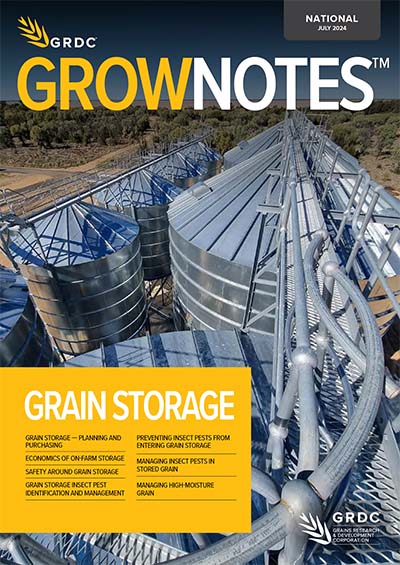 GRDC Grain Storage GrowNotes National cover image