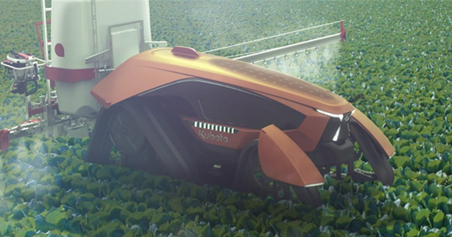 Figure 2. Kubota X autonomous tractor (Topspeed Media, 2021).