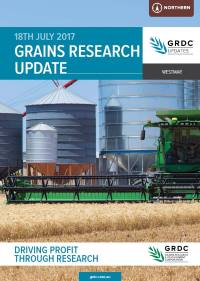 Proceedings from Westmar GRDC Grains Research Update July 2017