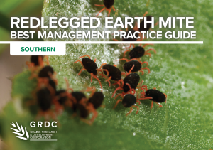 Redlegged earth mite best management practice guide – Southern