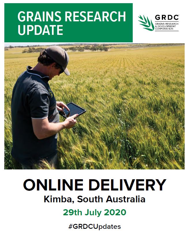 2020 Kimba online GRDC Grains Research Update cover