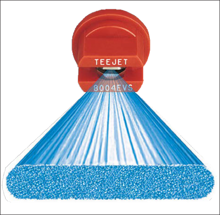 A TeeJet TP 80 04 even flat fan nozzle