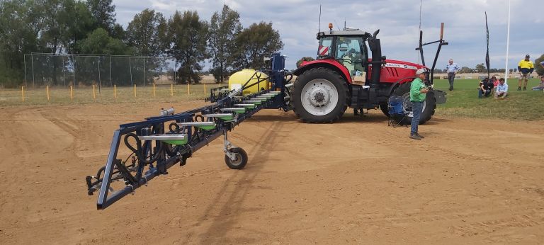 WEEDit system green sensors