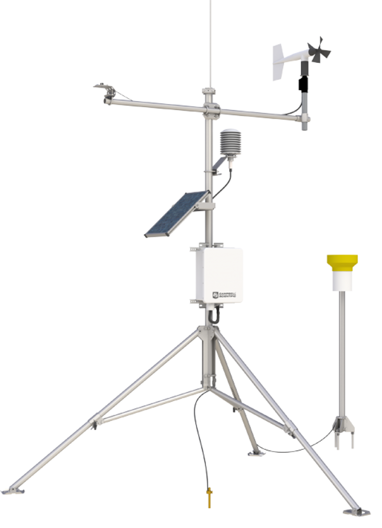 Campbell sci portable weather station