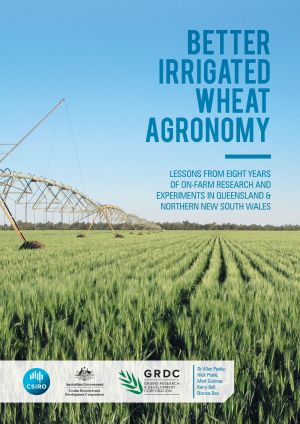 Better irrigated wheat agronomy cover image