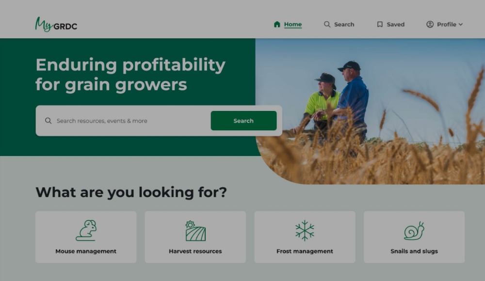 placeholder image of myGRDC