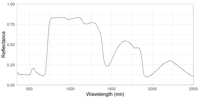image of wavelength (nm)