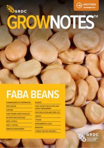 GRDC GrowNotes™ Faba beans Western cover image