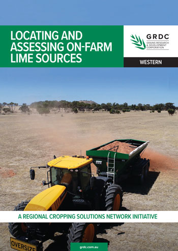 locating and assessing on-farm lime sources cover image