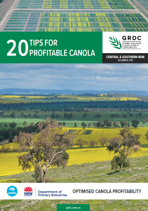 image of canola-profitability-central-southern-nsw-cover-image