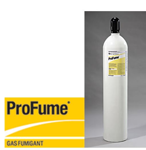 Figure 2 is photo of a ProFume canister and the ProFume logo