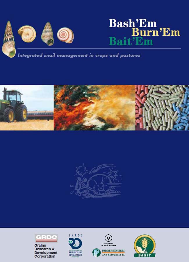 Bash'Em Burn'Em Bait'Em: Integrated snail management in crops and pastures