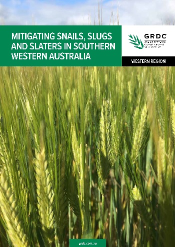 Mitigating snails, slugs and slaters in Southern Western Australia cover image