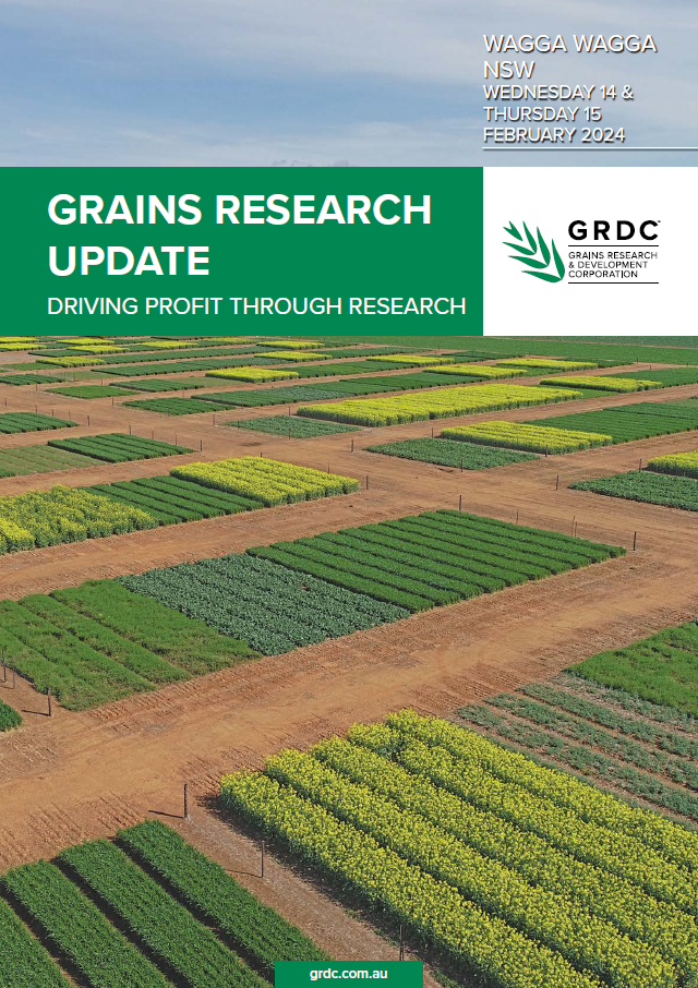 Wagga Wagga GRDC Grains Research Update proceedings thumbnail