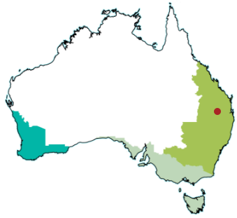 map Toowoomba