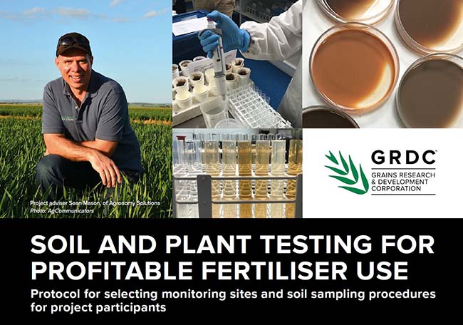 Soil and plant testing cover