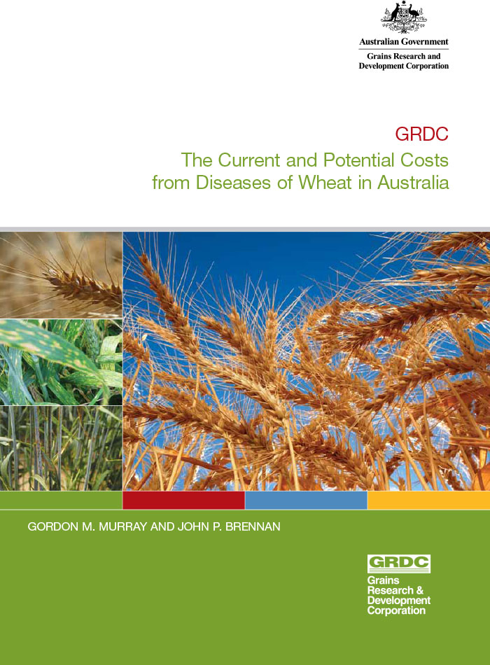 Cover page of Current and Potential Costs of Disease in Wheat in Australia