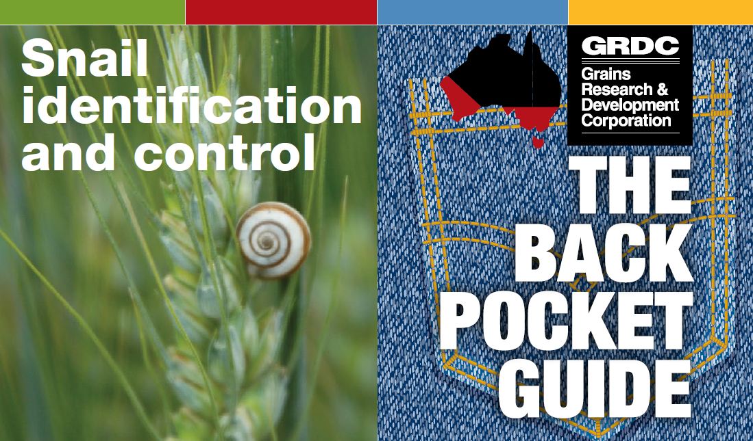 Cover of Snail Identification and control back pocket guide
