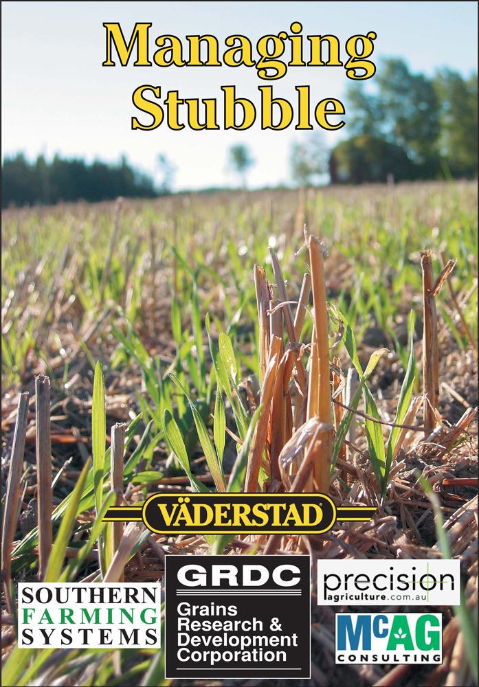 Managing Stubble - A GRDC Publication (Thumbnail)