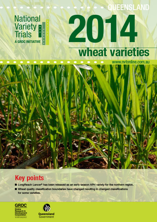 NVT Queensland Wheat Variety Guide 2014