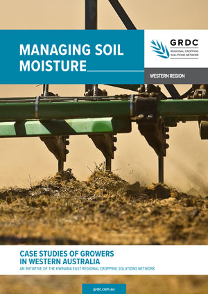 Managing Soil Moisture RCSN case booklet cover image