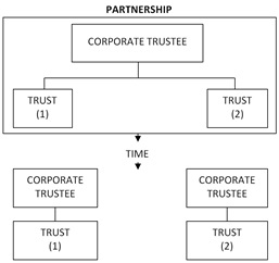 Figure 3. Partnership of Trusts