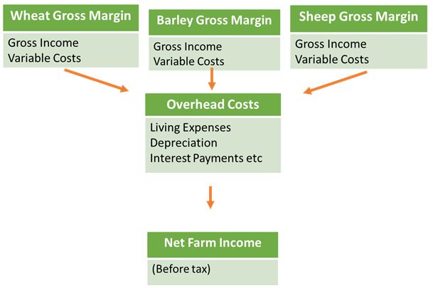 Figure 2: Whole farm analysis.